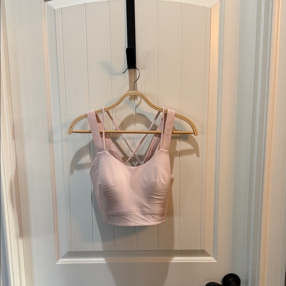 Lululemon Athletica Light Pink Crossback Bra